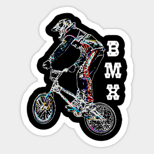 bmx race Sticker